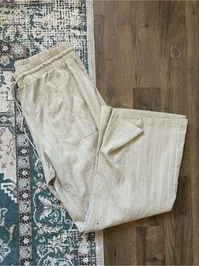 Ruby & Wren Tan Wide Leg Pants